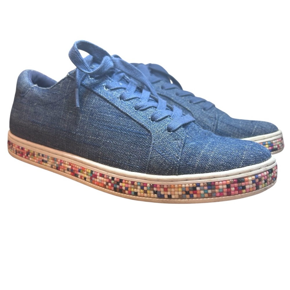 Kenneth Cole Reaction Joey Gem lace-up‎ women's shoes size 7.5